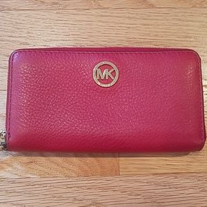 Michael Kors Red Wallet